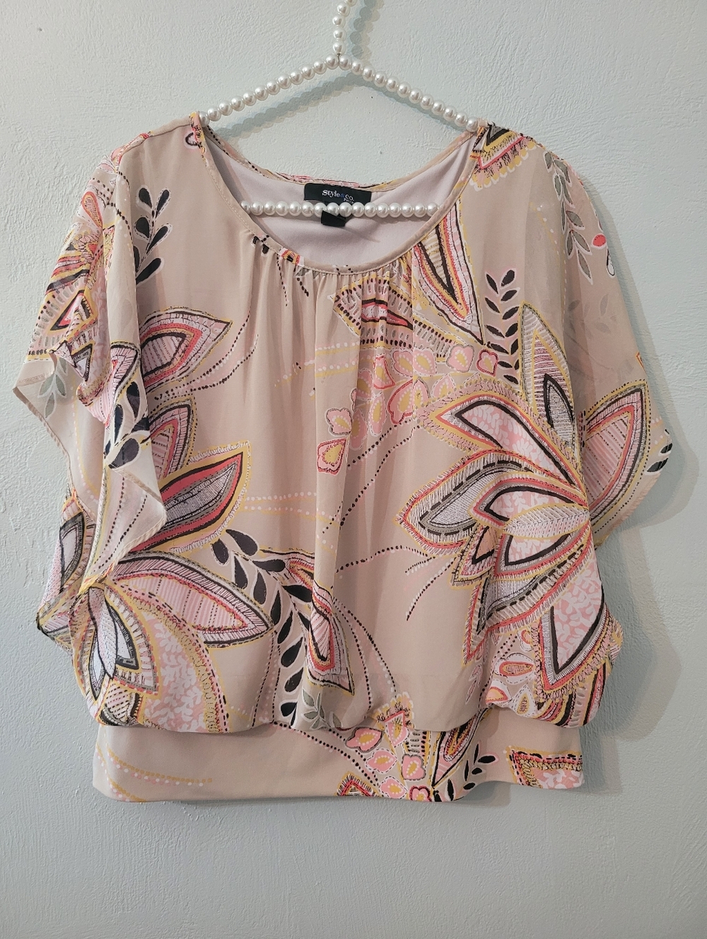 Style & Co. Timeless Flowy Women Size Petite Large